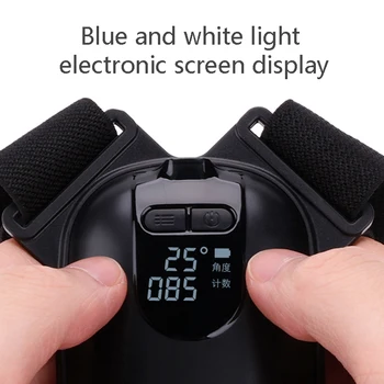 Smart LED Displej držanie tela Korekcia Pás S Vibrácie Pripomienka Nastaviteľné Anti-hunchback Rovnátka Pásu Podpora držanie tela Corrector