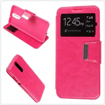 Huawei Mate 10 Lite-ružový okno knihy prípade (5.9)