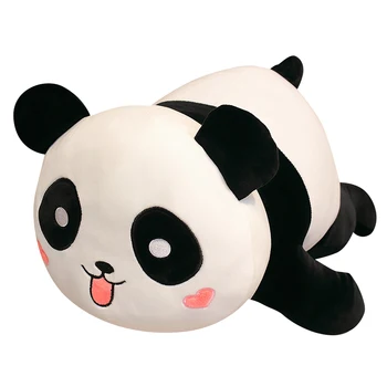 1pc Hot Huggable Roztomilá Panda Veľká Plyšové Hračky Mäkké, Vypchaté Cartoon Zvieratá Medveď Bábika Narodeniny Vianočný Darček Gauč Obliečky na Vankúš