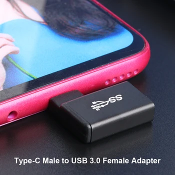 Typ-C, USB 3.0 Adapter USB3.0 Žena, TYP-C Muž, Micro USB Muž, S OTG Funkcie, Vhodné Pre Huawei Samsung PC