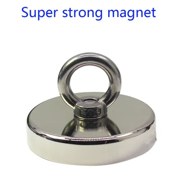 D42/48/60/75/90Neodymium ferroboron silný magnet silný magnet, vysoká pevnosť kruhové prívesok rubidium magnetit veľké veľkosť