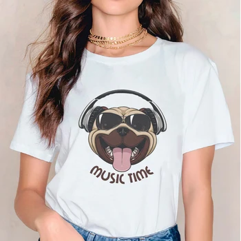 Ženy 2020 Psa Lásky, Zábavné, Roztomilé Tlač Pet Krátke Rukáv Tričko Oblečenie Dámske Tričká Dámske Grafické Ženský Čaj T-Shirt Oblečenie