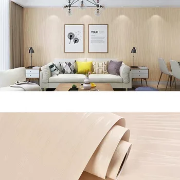 Moderné 3d Textúry Stenu Papier Farbou PVC Pruh Tapety Obývacia Izba Gauč Tv Pozadí Steny Pokrýva Samolepiace Nálepky