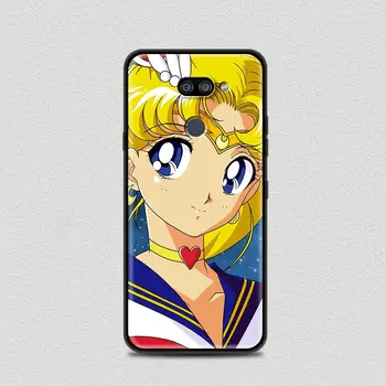 Pre LG K41s K61 K40s K40 K50 K50s G6 G7 G8 K31 K42 K52 K62 K71 Silikónové Mäkké Telefón Prípade Zadný Kryt Sailor Moon Amín