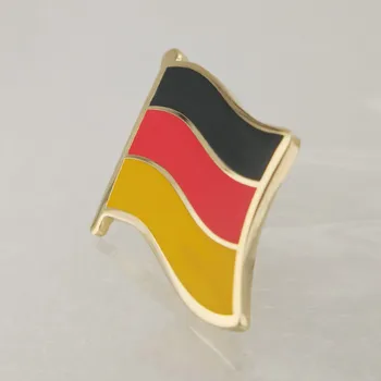 Mäkké Smalt Nemecko Vlajka Preklopke Kolíky