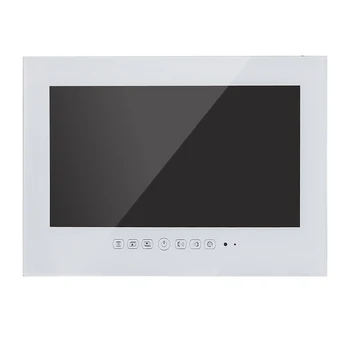 Souria vyrazili 21,5 palca Biela Farba, Android Wi-Fi Sklenený Panel Nepremokavé Kúpeľňa LED TV Frameless Kúpeľňa LED Full HD 1080 Inernet TV