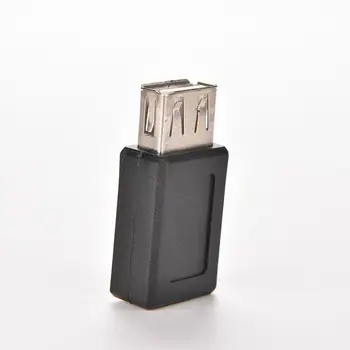 1PC USB 2.0 Typu Žena na B Ženské Micro USB 5 Pin Kábel, Adaptér, Kvalitné Lacné USB Konektor Konektor Konvertor