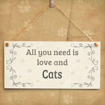 Meijiafei Všetko, čo Potrebujete, Je Láska A Mačky - Očarujúce Domov Príslušenstvo Prihláste sa Pre Majiteľov Mačiek 10