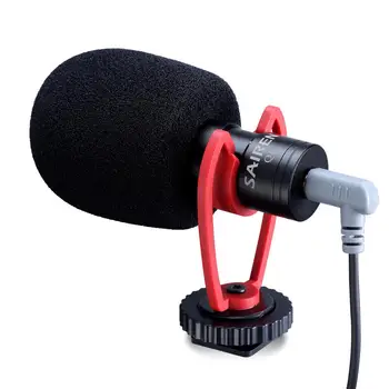 Kondenzátorových Mikrofónov Káblové pripojenie Mikrofónu Vlog Nahrávanie Videa Mic VM-Q1 Q1 Broadcast-kvalita Electret Kapacitný Mikrofón