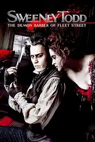 Sweeney Todd: The Demon Barber Of Fleet Street Johnny Depp HODVÁB PLAGÁT Dekoratívne Nástenné maľby 24x36inch 01