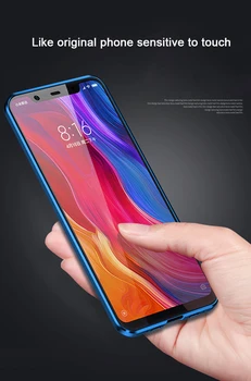 Telefón puzdro Na Huawei Honor 8X Shockproof Magnetické Adsorpcie Kryt Na Huawei Honor Hrať Predný a Zadný Sklenený Kryt Telefónu Shell