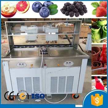 Komerčné V-S2+11 komerčné vyprážané zmrzlina stroj s 11 ovocie nádrže