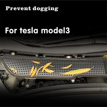 Pre Tesla Model 3 Nasávania Vzduchu Kryt AccessoriesAnti-blokovanie Model3 Auto Ochrana Ovzdušia Dekoratívne Prietok Vzduchu Otvor Kryt Výbava Auto