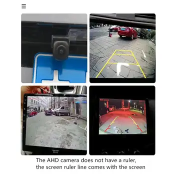 Vozidlo Zadné Prednej Strane View Fotoaparát CCD Ryby Oči Nočné Videnie Vodotesný IP68 Auto Zvrátiť Späť Do Fotoaparátu Univerzálny