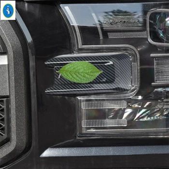 Predné Svetlomety Svetlomety Obočie / Body Kolesa Blatník Otvor Kryt Zásuvky Výbava Uhlíkových Vlákien Vzhľad Pre Ford F-150 / Raptor - 2020