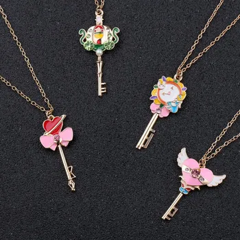 Klasické Anime Sailor Moon Náhrdelník Príslušenstvo Cosplay Módne Šperky Choker Náhrdelník Kľúčový Prívesok, Náhrdelníky Pre Ženy, Dievča, Darček