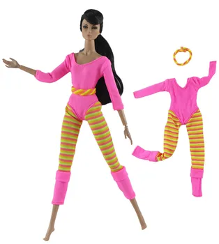 Ručné Jóga, Gymnastika Oblečenie Vyhovovali Sady pre Barbie BJD FR SD Bábiky Oblečenie, hranie Rolí Príslušenstvo Hračky pre Dievča