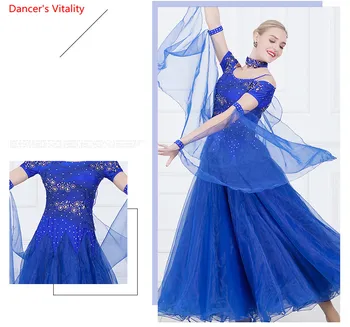 Tanečná sála Šaty Štandardné Originál Nové, Mäkké Produkt Čipky+ priadza Tanečné Kostýmy Flamenco Výkon Tanečné Nosiť