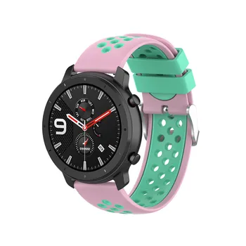 20 mm Náhradné Silikónové Watchband pre Garmin Vivomove 3 /H Športu Pre Samsung Výstroj Šport R600 Amazfit GTR Pre Ticwatch 2 /E