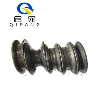 Qipang vysokú tvrdosť sprievodca koleso vnútorné otvoru 20 mm,vonkajší priemer 100 mm, hrúbka 22 mm