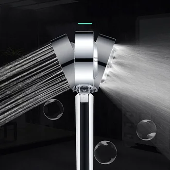 Multifunkčné obojstranné Ručné Sprchy Hlavu Vysoký Tlak na Šetrenie Vody Kolo ABS Sprcha Postrekovač Zrážok Kúpeľňa Zariadenie