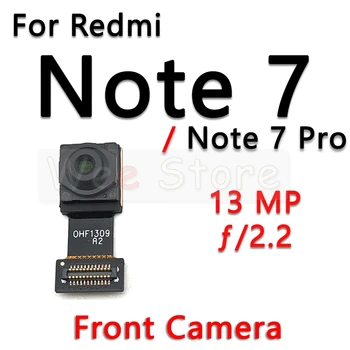 Malé Predné & Hlavné Veľké Späť Zadný Fotoaparát Flex Kábel Pre Xiao Redmi Poznámka 6 6A 7 7A Pro Plus Flex Kamery