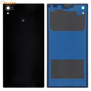 Catteny Pre Sony Xperia Z1 Bývanie Dvere Čierny Kryt C6902 C6903 Kryt Batérie Prípade L39H Zadné Sklo Kryt Bez NFC Lepidlo 10Pcs