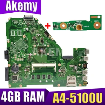 X550EP X550EA Notebook základná doska pre ASUS X550EA F552EP F552E A552E X552E D552E pôvodnej doske 4G RAM, A4-5100