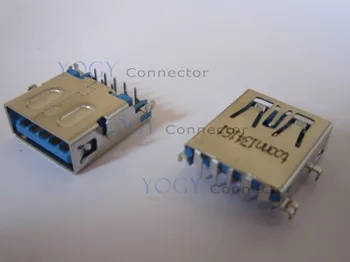 1pcs 15 mm Samica konektor USB 3.0 vhodný pre laptop doske usb konektor zásuvka