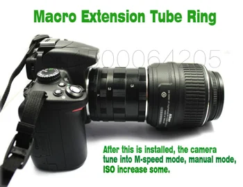 Makro Adaptér Predĺženie Trubice Krúžok pre Fujifilm Fuji Finepix X-Pro1 E1 FX mount kamery