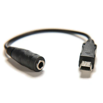 3,5 mm Audio Jack, Mini USB Mužov a Žien Kábel Kábel Adaptéra Jack pre Slúchadlá Konektor pre Motorola ZTE pre GoPro Šport Fotoaparát