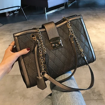FuAhaLu luxusné kabelky ženy tašky dizajnér veľkú kapacitu tote bag módne kožené tašky cez rameno