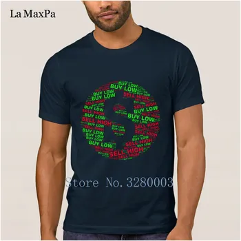 La Maxpa Prispôsobiť Bežné tričko pre mužov forex $ t-shirt pre mužov 2018 Štandardné mens tee tričko homme Vysokej kvality