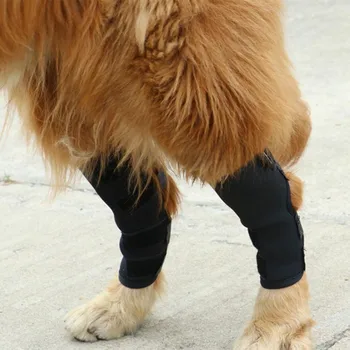 Psy Kompresný Rukáv Obnovy Zadné Nohy Rovnátka Podporu Psie Koleno Pre Zadné Spoločné Zábal Chráni Rany A Pooperačné
