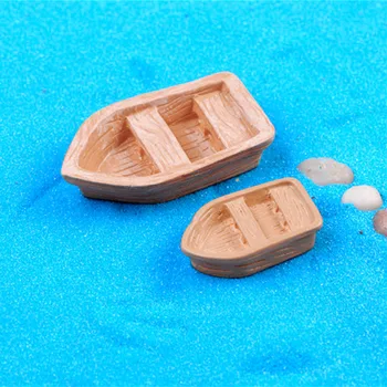 2 ks DIY Retro živice remesla dreva loď model Obrázok Hračky micro garden Bonsai Dekorácie, ozdoby terária miniatúrne príslušenstvo