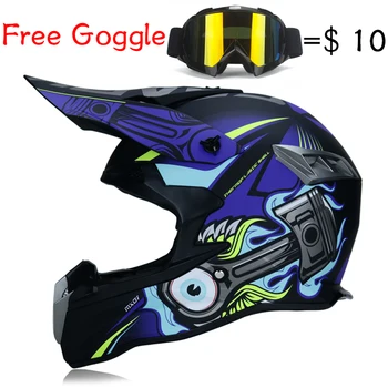 Nové! Vysoko kvalitný full face motocykel Crusader helmu, BICYKEL pretekárske prilbu, s, m, l, XL, motocyklové prilby je k dispozícii