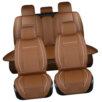 (Predné+Zadné)Špeciálne Kožené Autosedačky Zahŕňa Auto Príslušenstvo Seat Pew Pre Mitsubishi Mirage Montero Sport Outlander Pajero Priestor