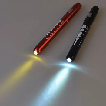 Vonkajšie LED Baterka Pracovné Svetlo Lekárskej služby Prvej Pomoci Pero Svetlo, Pochodeň, svetlo S Žiaka Rozchod Merania Núdzové Diagnóza