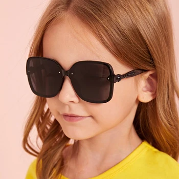 2020 Nadrozmerná Štvorcových Deti slnečné Okuliare Módne Farebné Gradient Dieťa Slnečné Okuliare Chlapec Dievča Unisex Retro Okuliarov Zrkadlo UV400