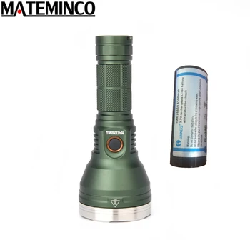 MATEMINCO MT35 Mini Type-C Taktická Baterka SST40 XHP50 LED max 2400 lumen dlho lúč hodiť 875 metrov pochodeň s 26650 batérie