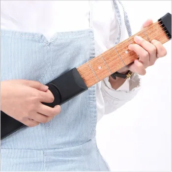 Vrecko na Gitaru Akord Tréner Šesť Triedy s LED Displej Poraziť Lezenie Stožiare, Gitarové Príslušenstvo Praktické Vrecko na Gitaru