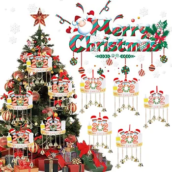 Osobné Pozostalá Rodina Maska 2020 Vianočné Dekorácie S Zvony Vianočné Ozdoby, Vianočné Dekorácie Pre Domov 930