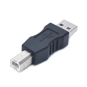 USB Type A Male na Tlačiareň, Skener Typu B Samec Adaptér Adaptér Converter Konektory Príslušenstvo