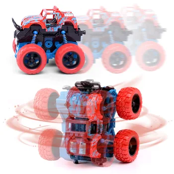 Detské autíčka zotrvačnosti štyri-pohon kolesa off-road vozidla simulácia tanec auto hračky