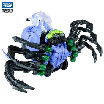 TAKARA TOMY ZOIDS ZW17 Prebudenie Akcie Obrázok Spider Deformácie Robot detské Hračky Elektrické Zostavený Model Hračka