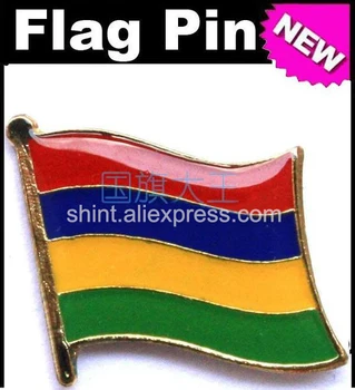Preklopke Kolíky Maurícius Vlajka Kolíky Celého Sveta Odznak Znak Krajiny, Štátu, Kolíky