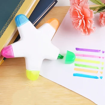 Nové Farebné Zvýrazňovač Star Pero, Zvýrazňovač Farby Značky Farbivá, Školské Potreby Japonský Kancelárske Potreby