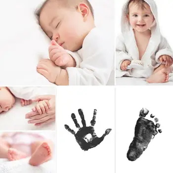 Novorodenca Handprint Stopy Oleja Podložky, Maliarske Atrament Pad Foto Ruky, Nohy Tlač Pad Nádherné Suveníry