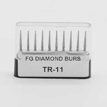 Zubár Lab Vysokej Rýchlosti Handpiece Leštenie Diamond Bur Vrtné Súpravy 1,6 mm Pre Zubné Kliniky Položky