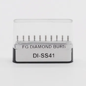 Zubár Lab Vysokej Rýchlosti Handpiece Leštenie Diamond Bur Vrtné Súpravy 1,6 mm Pre Zubné Kliniky Položky